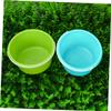 Beaupretty 4Pcs Portable Beach Buckets Set Sand Dig Buckets with Comfortable Handles Versatile and Storage Pails for and Activities for Beach Fun view 4