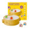 QUBITUNES, Starter Set, Interactive Audio Player & Gaming Platform for Kids Ages 3+ | Create Music, Sound & Stories | Screen-Free Playtime for Boys & Girls view 1