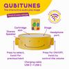 QUBITUNES, Starter Set, Interactive Audio Player & Gaming Platform for Kids Ages 3+ | Create Music, Sound & Stories | Screen-Free Playtime for Boys & Girls view 4
