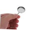 KICHOUSE 3Pcs Scale Metal Frying Pans for Realistic Cooking Play Educational Craft Props for Dollhouse Accessories view 4