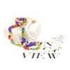 Vintage Multi-Layered Pearl Bohemian Gravel Necklace For Women,white,52+7cm/41+7cm view 2