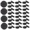 FRCOLOR 50Pcs Piggy Bank Stoppers Easy Install Money Box Bottom Caps for Sealing Coin Jars Smooth Touch Fits for Saving Boxes and Plaster Figurines view 1