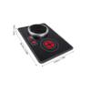 Abaodam 1Set Induction Cooktop Interactive Pretend Play Kitchen Appliances with Lights Sounds Stove for Requires Batteries Not Included view 2