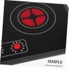 Abaodam 1Set Induction Cooktop Interactive Pretend Play Kitchen Appliances with Lights Sounds Stove for Requires Batteries Not Included view 3