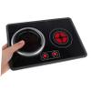 Abaodam 1Set Induction Cooktop Interactive Pretend Play Kitchen Appliances with Lights Sounds Stove for Requires Batteries Not Included view 4