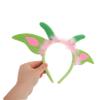 COSMEVIVI 1Set Plush Dinosaur Theme Headband Set Cosplay Accessories with Gloves Tail for Halloween Carnival and Fancy Dress Parties Adorable Dinosaur Costume Prop view 4