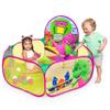 Barney Pop Up Playground  Ball Pit with 25 Play Balls and Basketball Hoop, Toddlers 2+ view 1