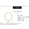 ZYIBPMSJKQCFK Punk Style Bead Pendant Metal Necklace Women'S Accessory,golden,48+5cm view 3