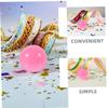 Sosoport 20Pcs Colorful Raffle Balls Plastic Hollow Design for Party Games Classroom Activities Team Building Interactive Entertainment Game Balls for Vending Machines view 3