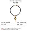 ZYIBPMSJKQCFK Bohemian PU Leather Rope Vintage Handmade Necklace For Women,black,43.3+7cm view 2
