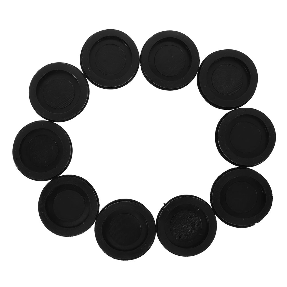 VICASKY 10Pcs Money Box Sealing Plug Round Plastic Stopper Cover for Piggy Bank for Coin Banks Without Covers Keeps Savings Secure and Clean Fits Various Round Holes