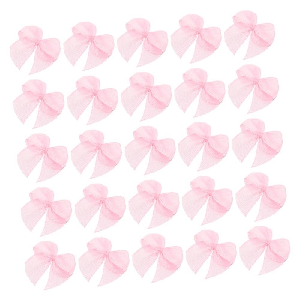 Beavorty 200Pcs Bows for Lightweight Polyester Ribbon Hair Accessories for DIY Projects Birthday Parties and Everyday Wear Cute Mini Bowknots