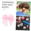 Beavorty 200Pcs Bows for Lightweight Polyester Ribbon Hair Accessories for DIY Projects Birthday Parties and Everyday Wear Cute Mini Bowknots view 3