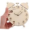 Anneome 2Sets Wooden DIY Clock Puzzle Parts Early Learning Clock for Engaging Educational Teaching Safe Wooden Components for and Family Fun view 4