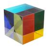 1pc X-Cube Prism RGB Combiner Splitter Cross Dichroic Prism Decoration Physics Teaching Tools Photograph Research Educational Gift view 1
