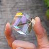 1pc X-Cube Prism RGB Combiner Splitter Cross Dichroic Prism Decoration Physics Teaching Tools Photograph Research Educational Gift view 3