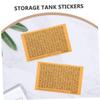 BUTIFULSIC 50Pcs Euro Savings Box Stickers Budgeting Decals for Money Bank Labels Target Stickers for Organized Savings Beige Safe Material view 3