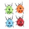 Abaodam 4Pcs Wind Up Ladybug Realistic Crawling Beetle Figurines with Clockwork Mechanism for Engaging Mechanical Insect Party Favor for Group Play and Interactive Fun view 1