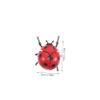 Abaodam 4Pcs Wind Up Ladybug Realistic Crawling Beetle Figurines with Clockwork Mechanism for Engaging Mechanical Insect Party Favor for Group Play and Interactive Fun view 2
