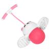 BESTonZON 1Pc Bouncing Ball High Elasticity Jumping for Fitness Coordination Training Material for Play Activities Panda Design Pink view 1