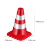 BESPORTBLE 12Pcs Mini Traffic Cones for Educational Road Signs for Sand Table Play and Decoration Bright Traffic Barrier Props view 2