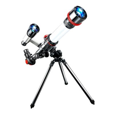 Abaodam 1Pc Astronomical Monocular Telescope for Science Exploration Educational Birthday for Boys and Red Color Smooth Surface Safe Material Develops Hand Eye Coordination