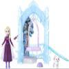 Mattel Disney Frozen Elsa Small Doll & Winter Animal Playset with Fox and Bird Figures, Slide & Accessories, Storytime Stackers ICY Animal Hideaway view 3
