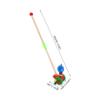 HONMEET Wooden Push Walker Cartoon Animal and Play Safe Smooth Finish Encourages Motor Skills and Balance for Years view 2