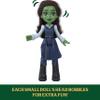 Mattel Universal Pictures Wicked Emerald City Train Playset with Elphaba Small Doll, 3 Play Spaces & 14 Accessories, Inspired by The Movie view 3