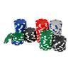 Elbow Room Games 100-Piece Poker Chip Set with Tray Casino Style Plastic Chips for Texas Hold'em, Blackjack & Home Game Nights view 2