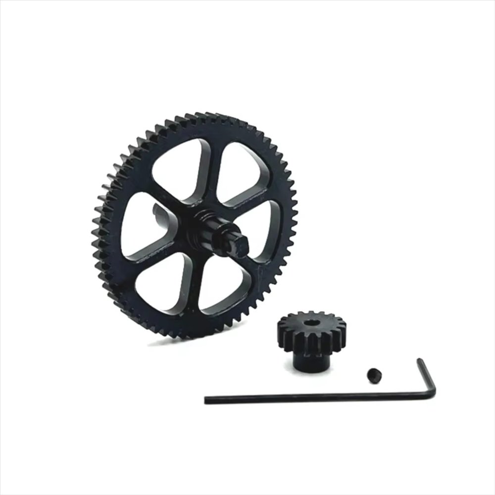 MYHWDRNU RC Car Parts Compatible with WLtoys 124006 12423 12427 12428 12429 Rc Car Upgrade Modification Accessories Parts Motor Gear Reduction Gear