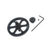 MYHWDRNU RC Car Parts Compatible with WLtoys 124006 12423 12427 12428 12429 Rc Car Upgrade Modification Accessories Parts Motor Gear Reduction Gear view 2