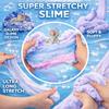 Cloud Slime Kit for Kids,2 Pack Fluffy Non Sticky Slime,14OZ/400ML Soft Stretchy Sensory Slime Toy,DIY Slime Kit,Slime Party Favor for Girls & Boys Birthday Gift view 4