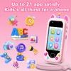 Lapare Kids Smart Phone Toy for Girls, 2.8" Touchscreen Cell Phone Learning Toy with Dual Camera, Game, Music Player and More, Perfect Christmas Birthday Gifts for Girls 3-10 Year Old (32GB) view 2