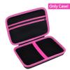 Peyyargo Storage Case Compatible with Leapfrog LeapPad Academy / LeapPad Ultimate / Epic Academy Edition Learning Tablet (Black + Pink) view 2