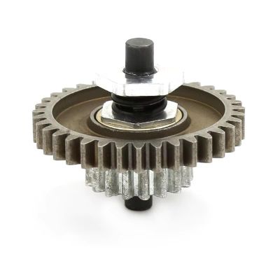 RC Spare Part Compatible with HSP 08013 94108 94188 1/10 RC Car for Monster Truck Upgrade Parts Accessories Metal Steel Main Gear Complete 08013