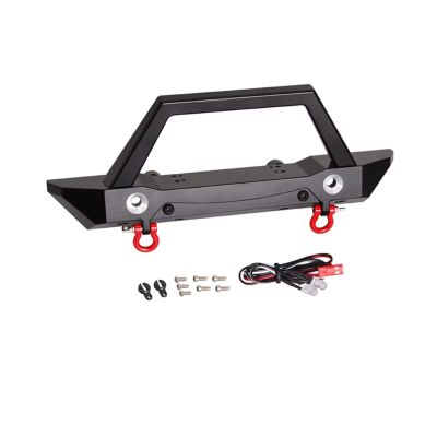 BOQEXSS for Axial SCX6 1/6 RC Crawler Car for Racing CNC Aluminum Front Bumper Upgrades Parts Parts Repair Replacement Accessories Rc Bumpers
