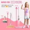 Kids Cleaning Toy Set,Pink Mini Spray Mop Montessori Toys Pretend Play Cleaning Tool for Toddlers with Spray Mop & Kids Broom Dustpan Set Cleaning Toys Gift for Toddlers Girls Boys Age 3+ view 2
