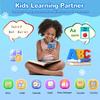 Lapare Kids Smart Phone Toys, 2.8'' Touchscreen HD Dual Camera Cell Phone for Kids, Birthday Gifts Dinosaur Toddler Play Phone for Boys 3-10, Travel Learning Toy with 32GB SD Card(Blue) view 4