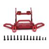 BOQEXSS for MJX for Hyper Go H12Y 1/12 RC Crawler Car Metal Front Rear Bumper Upgrade Parts Repair Replacement Accessories Rc Bumpers(Red,Front) view 1