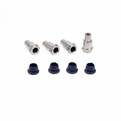 4PCS Shock Damper Bushing with Sleeves Compatible with 9116 08427 MT8 1/8 RC Buggy Truggy Car Accessories