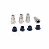 4PCS Shock Damper Bushing with Sleeves Compatible with 9116 08427 MT8 1/8 RC Buggy Truggy Car Accessories view 4