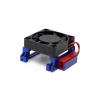 Aluminum Heat Sink Heatsink Mount with High Velocity Cooling Fan for Traxxas Slash 4X4 2WD Velineon VXL-3S ESC303T06 ESC RC Car view 3