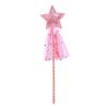 ALVOGIMOR 2 Pack Glitter Star Wand,Princess Costume Angel Role Play Stick Props for Birthday, Halloween, Christmas Party (Pink Gold, 12 inch) view 2