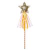 ALVOGIMOR 2 Pack Glitter Star Wand,Princess Costume Angel Role Play Stick Props for Birthday, Halloween, Christmas Party (Pink Gold, 12 inch) view 4