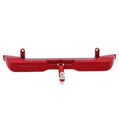 BOQEXSS for MJX for Hyper Go H12Y 1/12 RC Crawler Car Metal Front Rear Bumper Upgrade Parts Repair Replacement Accessories Rc Bumpers(Red,Rear)