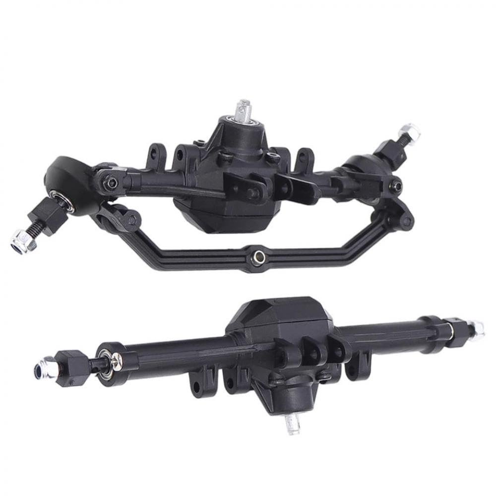1/18 RC Car Compatible Front and Rear Axle Housing with Gear Upgrade Parts