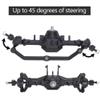 1/18 RC Car Compatible Front and Rear Axle Housing with Gear Upgrade Parts view 4