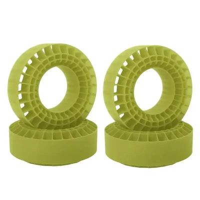 108mm Silica Gel Foam Insert Compatible with 1.9 Inch Tires Compatible with 1/10 Scale RC Crawler Vehicles TRX6 CMX VS4-10(Green)