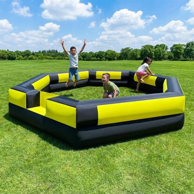 Blatesic Gaga Ball Pit Inflatable 20FT with Powerful Built-in Blower,Portable Gaga Pit for Indoor Outdoor Family Activities
